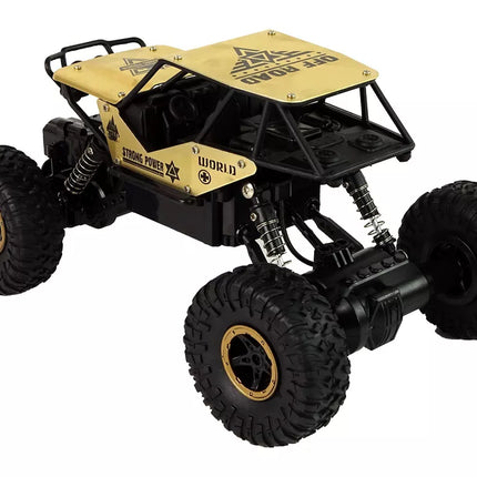 Automobilis RC High Wheels 1:18 Plastikinis Juodas Auksinis