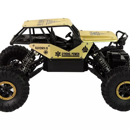 Automobilis RC High Wheels 1:18 Plastikinis Juodas Auksinis