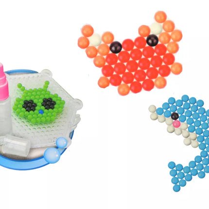 Vandens karoliukų rinkinys "Pasidaryk pats" Magiški karoliukai 8 spalvų jūros gyvūnai