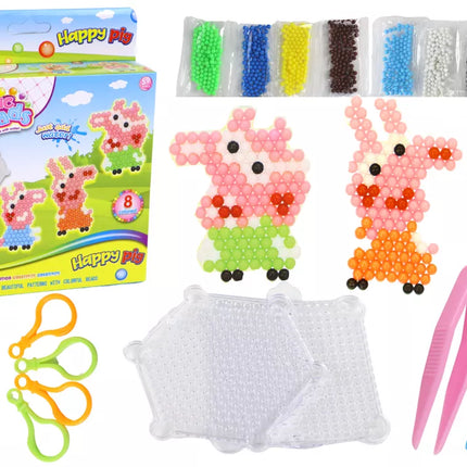 "Magijos vandens karoliukų rinkinys "Pasidaryk pats", 8 spalvų"