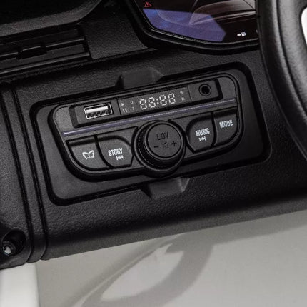 Vaikiškas elektromobilis DK-RR998, baltas