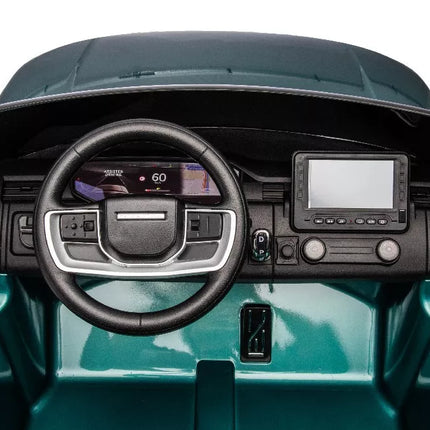 Žalias akumuliatorinis automobilis DK-RR998, dažytas