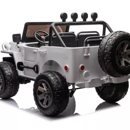 Automobilis su baterijomis JH-102 Baltas 4x4