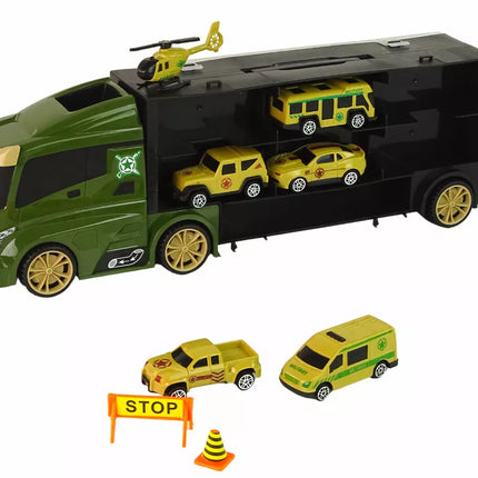 Automobilio vilkiko spyruoklės lagaminas žaliems automobiliams