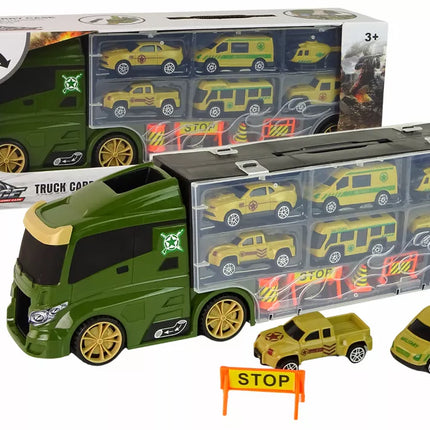 Automobilio vilkiko spyruoklės lagaminas žaliems automobiliams