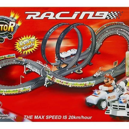 Mario lenktynių trasa su 2 automobiliais - 452 cm