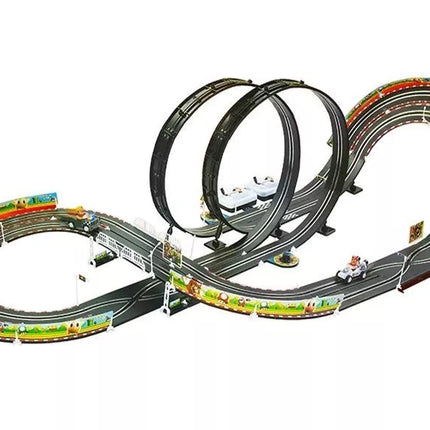 Mario lenktynių trasa su 2 automobiliais - 452 cm