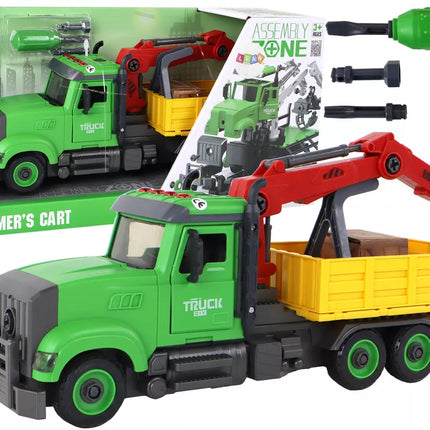 Transporto priemonės savivartis kranas, skirtas prisukimui ir atsukimui, skirtas "pasidaryk pats" projektams