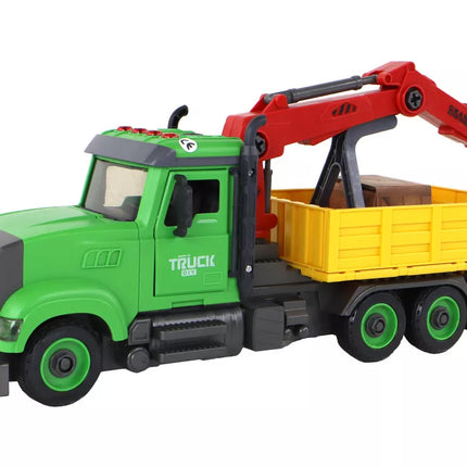 Transporto priemonės savivartis kranas, skirtas prisukimui ir atsukimui, skirtas "pasidaryk pats" projektams