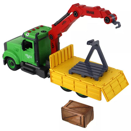 Transporto priemonės savivartis kranas, skirtas prisukimui ir atsukimui, skirtas "pasidaryk pats" projektams