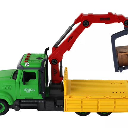 Transporto priemonės savivartis kranas, skirtas prisukimui ir atsukimui, skirtas "pasidaryk pats" projektams