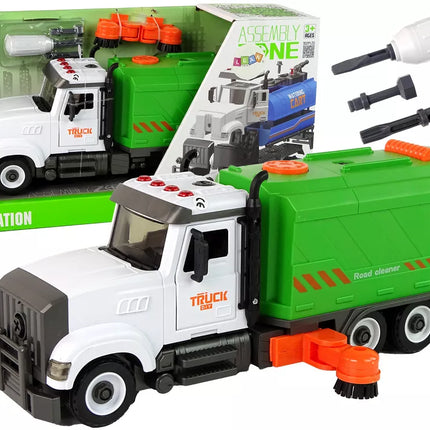 Šluota priedams atsukti ir susukti, žalia