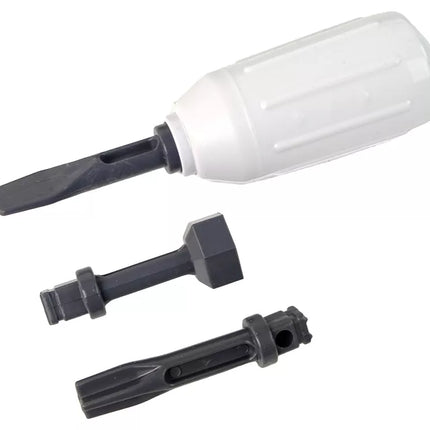 Šluota priedams atsukti ir susukti, žalia