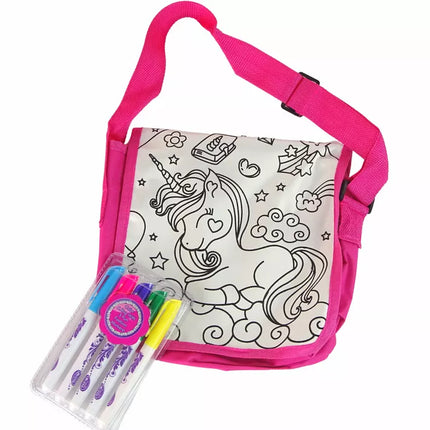 Kūrybinis rinkinys "Nuspalvink maišelį" PASIDARYK pats maišelis