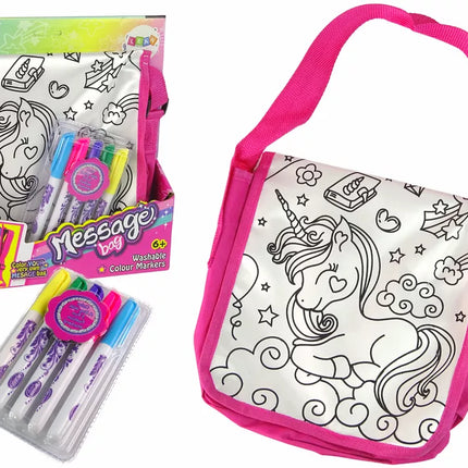 Kūrybinis rinkinys "Nuspalvink maišelį" PASIDARYK pats maišelis