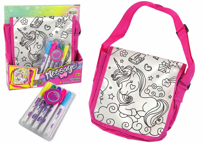 Kūrybinis rinkinys "Nuspalvink maišelį" PASIDARYK pats maišelis