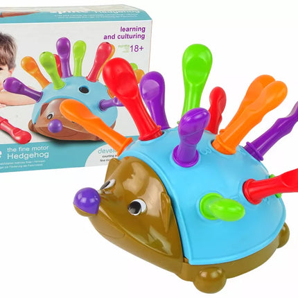 Molinukas Ežiukas Mėlynas Spalvoti Dygliukai