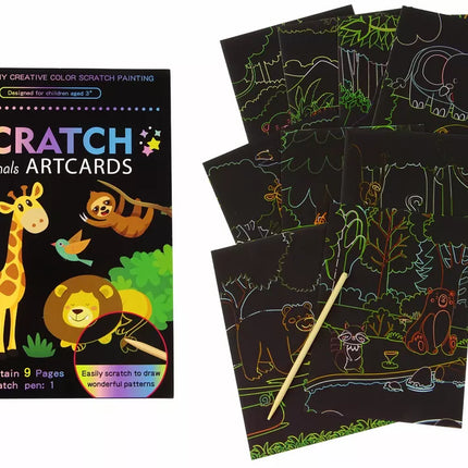 Piešimo knygelė vaikams „ZOO gyvūnai“