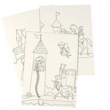 Piešimo knygelė vaikams „Karalystė“