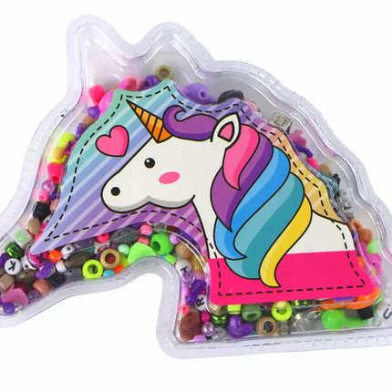 Apyrankių gamybos rinkinys, karoliukai, pakabukai, vienaragio papuošalai