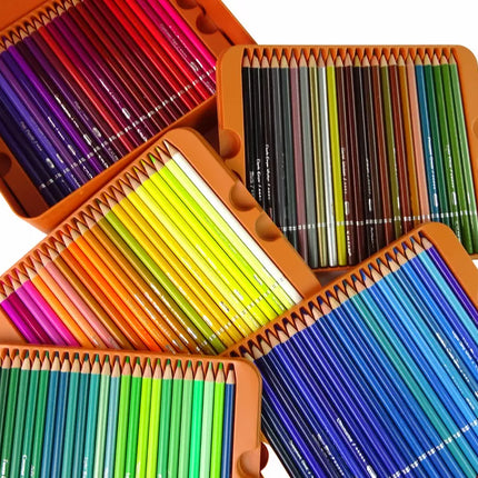 Mažojo dailininko rinkinys, 120 vnt. kreidelių organizatoriuje