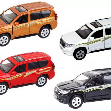 Metalinis automobilis 12 cm Garso efektai Šviesa Įvairios spalvos