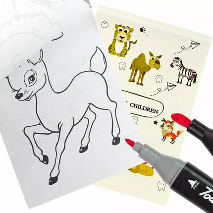 Rinkinys mažajam dailininkui lagaminėlyje, 68 dalys