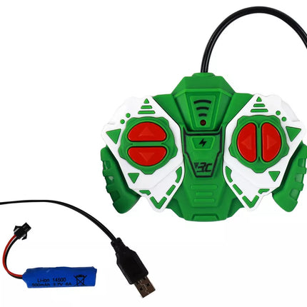 R/C Traktorius su priekaba 1:24 Šviesos Žalias