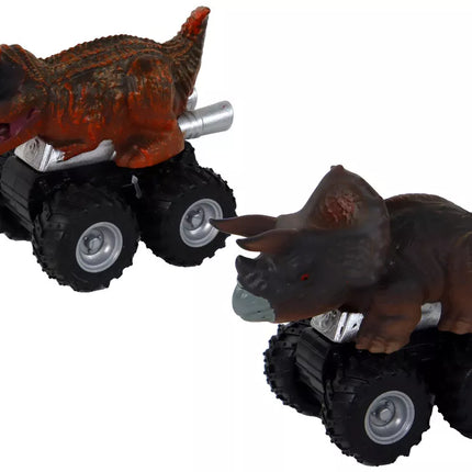 Trintantis automobilis su frikciniu varikliu. Įvairios rūšys ir spalvos