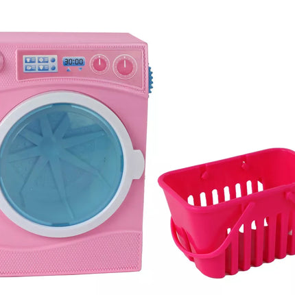 Anlily lėlės skalbimo reikmenų rinkinys XXL skalbimo mašina