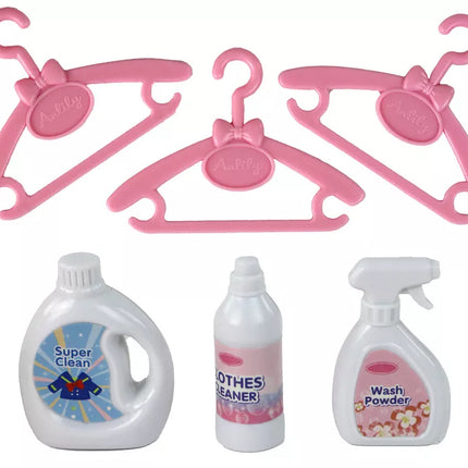 Anlily lėlės skalbimo reikmenų rinkinys XXL skalbimo mašina