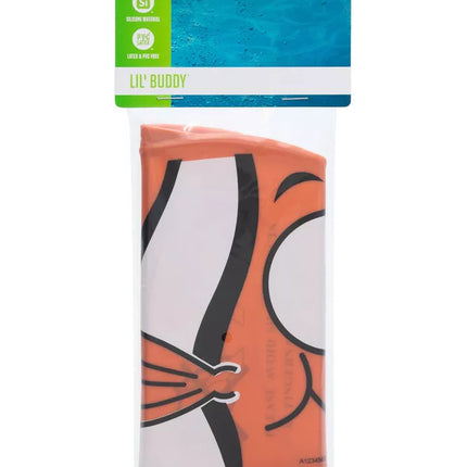 Maudymosi kepuraitė oranžinė žuvis Bestway 26025