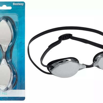 Plaukimo akiniai Bestway 21066 Black Mirror