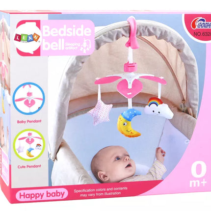 Kūdikių lovelės karuselė „Sky Clip Pink“