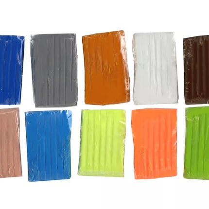 Meninis plastilino rinkinys, 10 spalvų