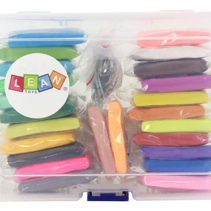 Kūrybinis modelino rinkinys, 24 spalvos, priedai