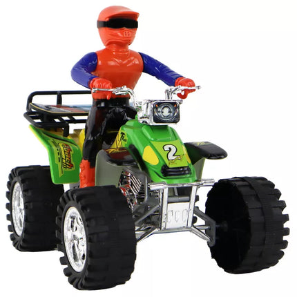 Keturių variklių keturratis bekelės frikcinis pavaros