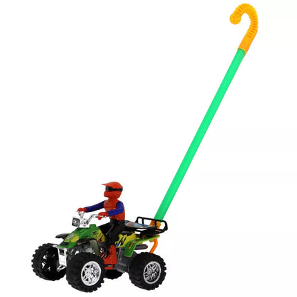 Keturių variklių keturratis bekelės frikcinis pavaros