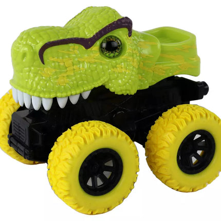 Tyrannosaurus Rex transporto priemonė, frikcinė pavara, žalia