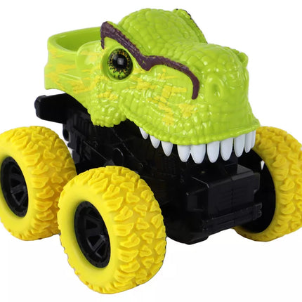 Tyrannosaurus Rex transporto priemonė, frikcinė pavara, žalia