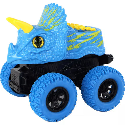 Triratopsas, varomas frikciniu mechanizmu, mėlynas