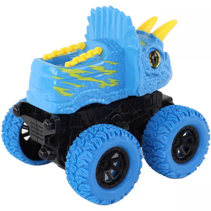 Triratopsas, varomas frikciniu mechanizmu, mėlynas