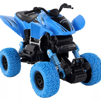 Keturių ratų transporto priemonė XC, frikcinė pavara, mėlyna