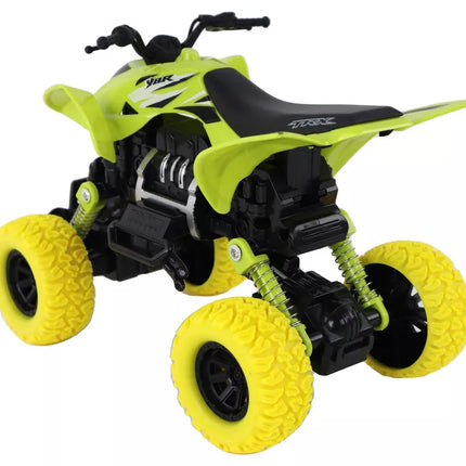 Keturių ratų trinties variklis „XC Quad Vehicle“, žalia spalva