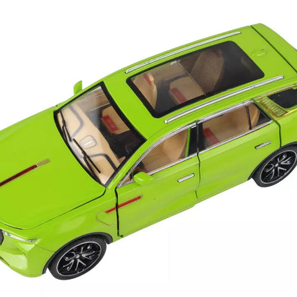 Aliumininis RC automobilio modelis 1:24 C spalva žalia