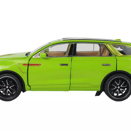 Aliumininis RC automobilio modelis 1:24 C spalva žalia