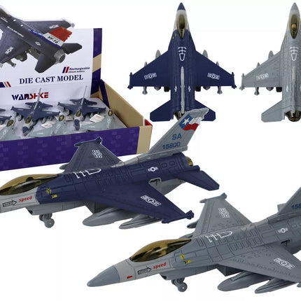 Frikcinio variklio lėktuvo modelis, tamsiai mėlynos arba pilkos spalvos