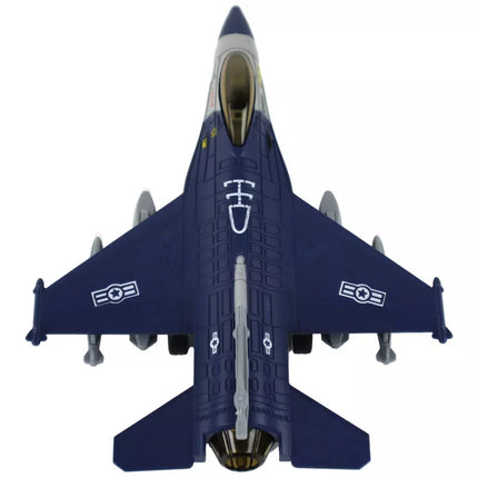 Frikcinio variklio lėktuvo modelis, tamsiai mėlynos arba pilkos spalvos