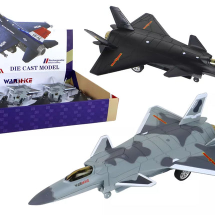 Frikcinio lėktuvo modelis, juodas arba pilkas