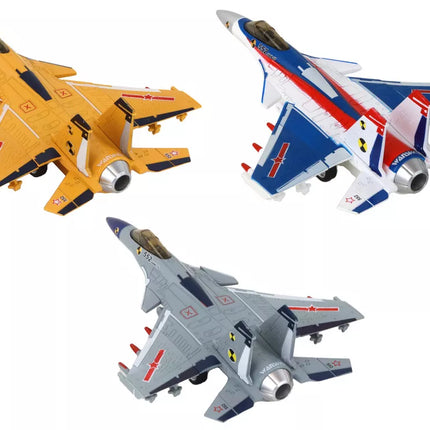 Motorizuotas naikintuvo lėktuvo mišinio porų specialieji efektai